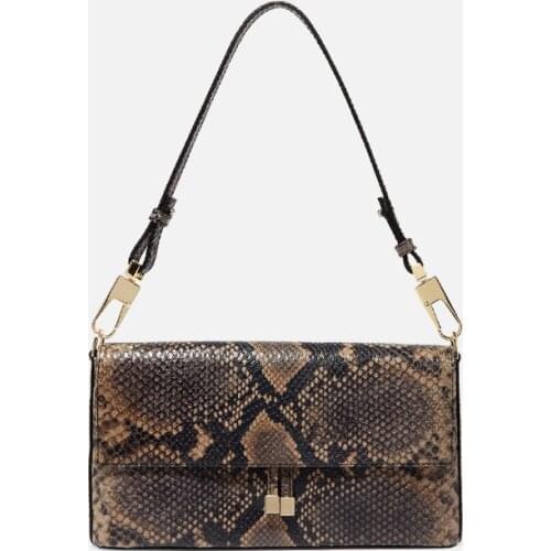 Women Crocodile shoes Bolsas Luxury Designer Handbags Ladies pu Leather Handbags Stone Messenger Purse Retro Baguette Tote Bags