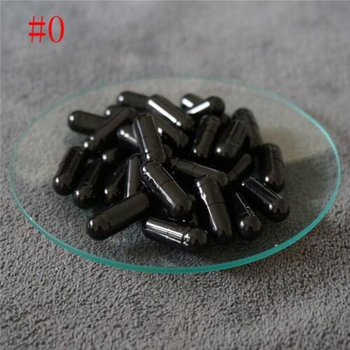 0# 1000~10000pcs 0 size Black High quality hard gelatin empty capsules, hollow gelatin capsules ,joined or separated capsules