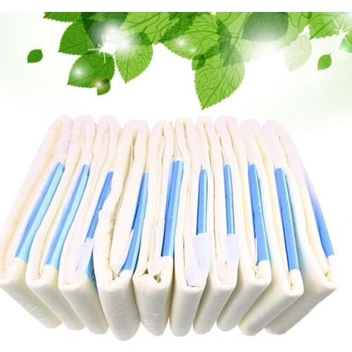 10pcs Adult Diaper Patient Special Diaper Simple Water-Absorbing Protective Adult Diaper (Size L, 1 Pack has 10pcs)