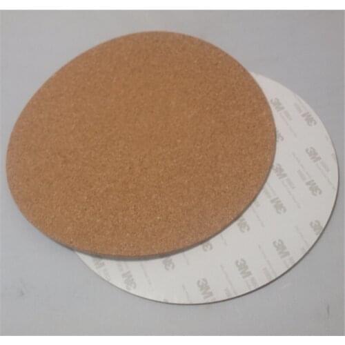 2pcs* 200mm round adhesive cork sheets for Kossel 3D Printer Mk2y Heatbed Heat Bed Hot Plate Issulation Cork sheet