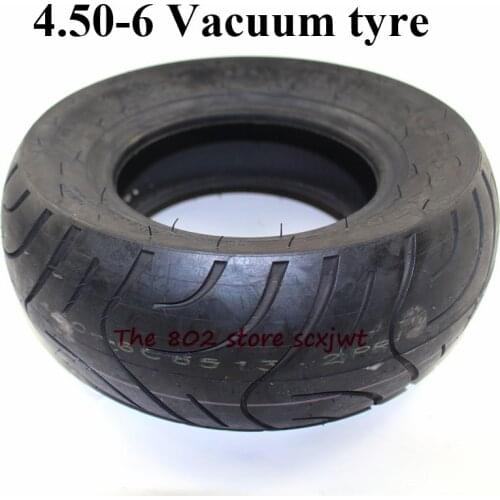 4.50-6 Vacuum Tyre 4.50-6 Genuine New Electric Scooter Vacuum Tyre Motorcycle Thickening Tyre
