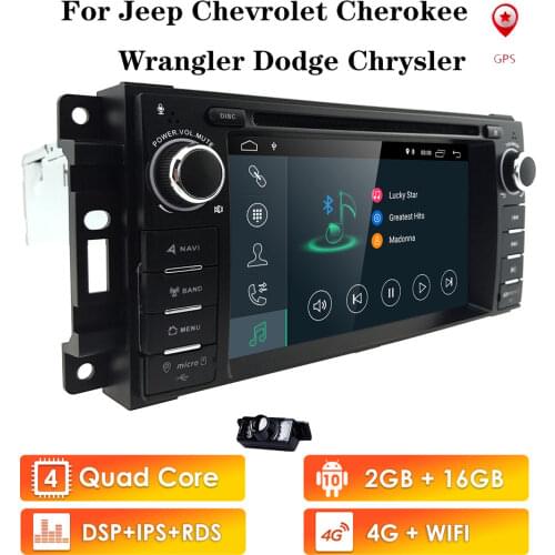 6.2''HD touch screen Android10.0 Car Radio Stereo Multimedia Player for Jeep Wrangler Dodge Chrysler Journey/Challenger/Avenger