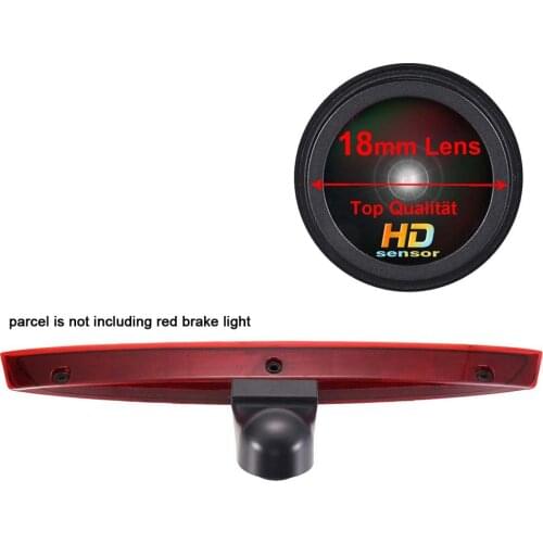 For Mercedes Benz viano vito w639 van 3 bremslicht braje light 2003-2014 18mm lens HD CCD Car Brake Light Rear view camera