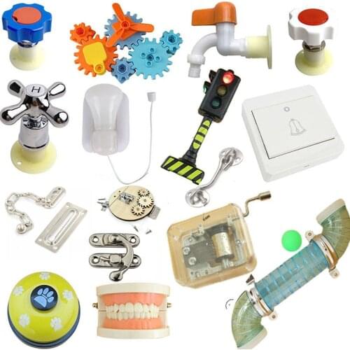 Activity Busy Board Material Diy Accessories Montessori Teaching Aids Busyboards Baby Early Education Learning Skill Toy Parts