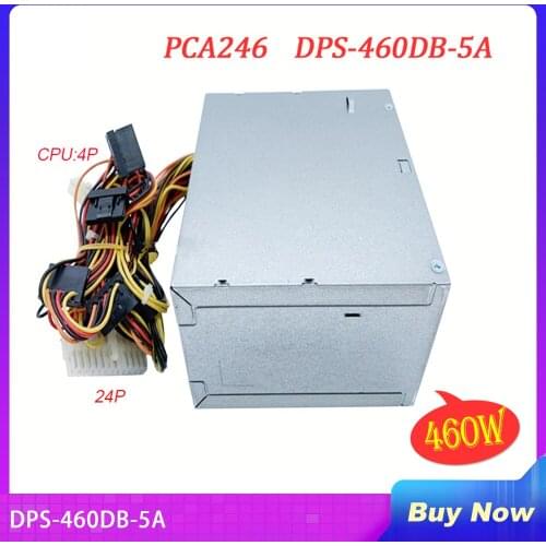 Power Supply For HP 460W 24pin ATX PCA246 DPS-460DB-5A 633187-002 633187-003 Fully Tested