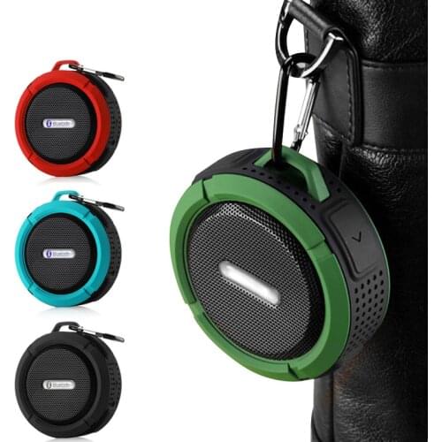 Mini Bluetooth Speaker Portable Waterproof Wireless Loudspeaker Outdoor Shower Bathroom Sound Box Hands-Free Soundbar for Phone