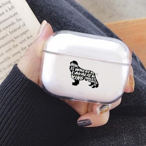 Cavalier King Charles Spaniel TPU Case For Airpods Pro Earphone Case For Airpods Wireless Bluetooth Case For AirPods 3