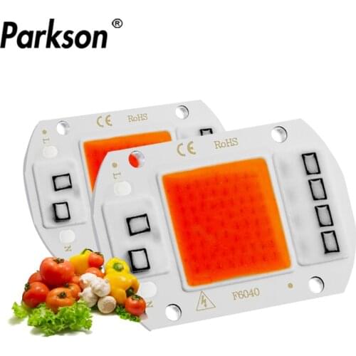 10Pcs/lot LED Grow Light Chip AC 110V 220V Full Spectrum LED Grow Lamp Chip Diode For Flood Indoor Plant Light Seedling LED Lamp