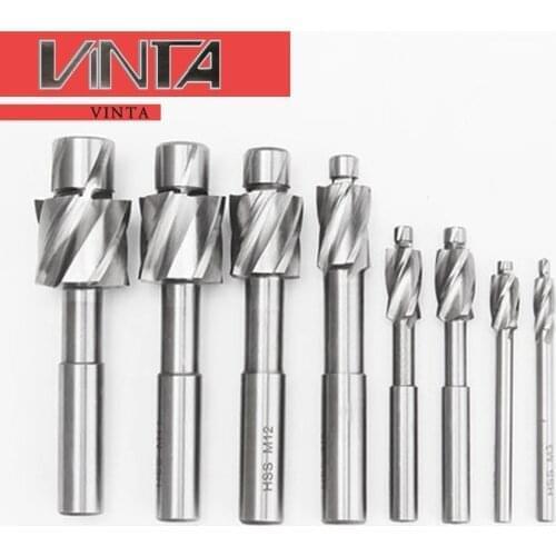 CNC M3-16 High speed HSS End mills for counter bore Stainless steel Flat counter sink milling cutter