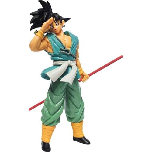 Dragon Ball Super Saiyan Sun Wukong Strange Opponent Face-Changing Sun Wukong Head-Changing Handmade Decoration Model Toy