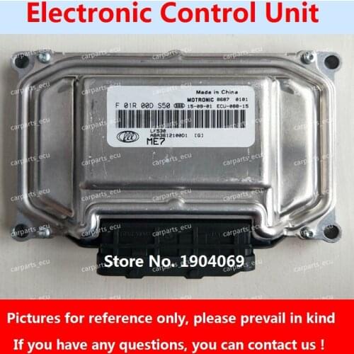 F01R00DS50 F01RB0DS50 ABA3612100D1 ME7 ECU Electronic Control Unit F01R00DL29 A3612100D1 F01RB0DL29 For Lifan Car