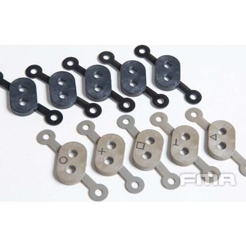 FMA 5PCS/set Different Pattern Tactical Upgrade PEQ IR Cover Laser Lens Cover BK/DE/FG TB1350