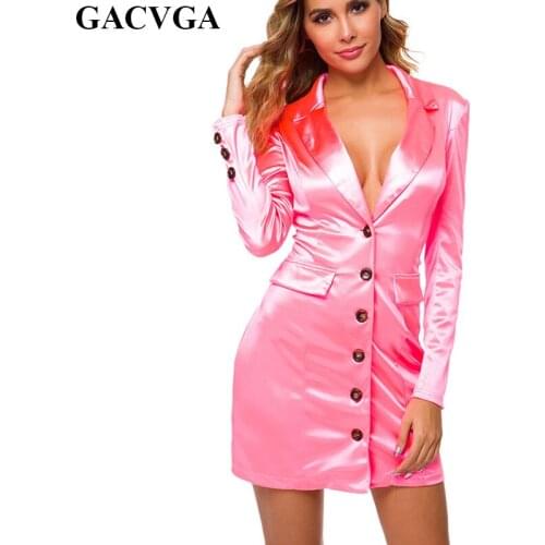 Летние платья на пуговицах GACVGA China At AliExpress