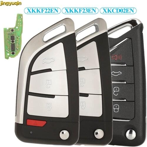 Jingyuqin 5pcs XKKF22EN/XKKF23EN/XKCD02EN VVDI2 Mini Key Tool For VVDI Xhorse Wire Car Key Remote Control Universal 3/4 Buttons