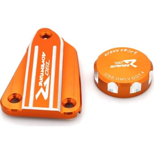 For KTM 790 Adventure R 2020 Front Rear Brake Master Cylinder Reservoir Cover Oil Fluid Cap Tank Cup 2019-2020 790 Adventure ADV