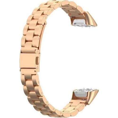 Metal Replacement Strap For Samsung Galaxy Fit SM-R370 Stainless Steel Watchband Wristband Bracelet