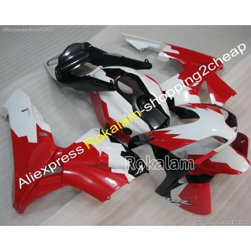 Motobike 03 04 CBR 600RR Fairing For Honda CBR600RR 2003 2004 F5 Motorcycle White Red Fairings (Injection Molding)