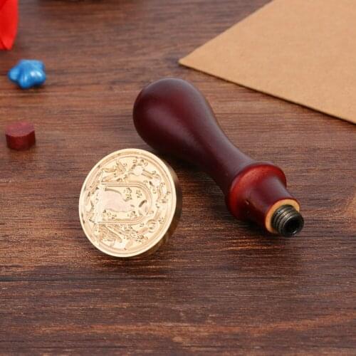 Retro DIY Decor Seal Stamp Multi-functional Practical Convenient Sealing Wax Stamp for Scrapbooking Diary Photo Album