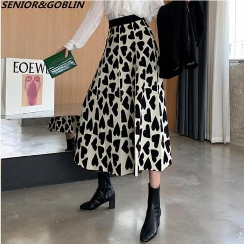 SENIOR&GOBLIN Women's Pleated Skirts