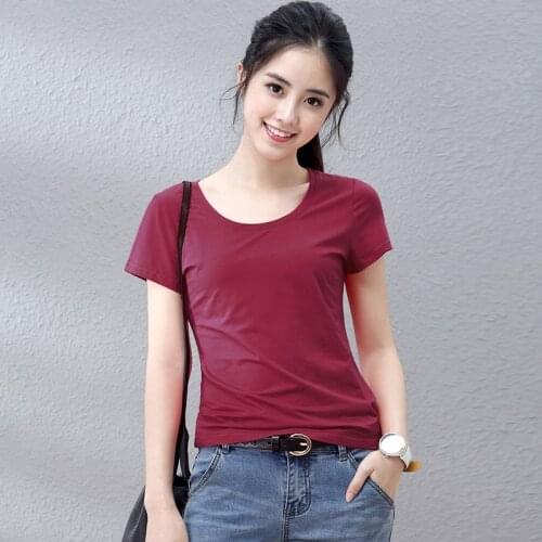 2020 Women Short Sleeve lvory black Shirt Top Garment