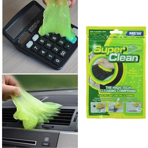 80g for Car Interior Cleaning Glue for Slimes for Cleaning Tools/Dust/Gel Putty Plastic Cleanser Care Keyboard Slime Cleaner Gel