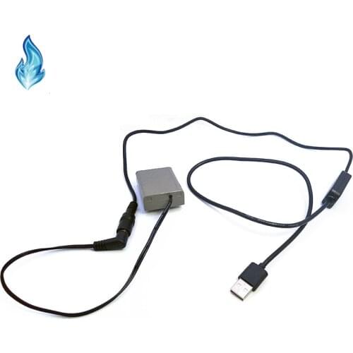 PS-BLN1 BLN-1 BLN1 Dummy Battery DC Coupler Plus 5V USB Power Bank Cable for Olympus Digital Camera OM-D E-M5 II 2 E-M1 PEN E-P5