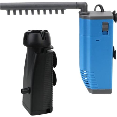 Fish Tank Water Protein Skimmer Aquarium Surface Oil Film Remover For Fish Tank Pond Oxygen Increasing Filter Pump 1 Set