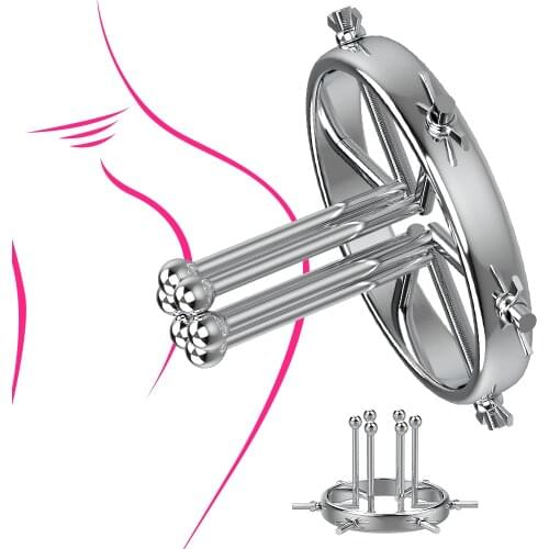 Anal Toys Sex Toy for Men Woman G Spot Metal Butt Plug Anal Speculum Vaginal Anal Expander