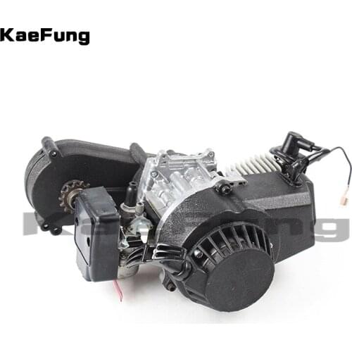 Motorcycle 2 stroke Plastic 49CC Engine Pull E Start 13MM Carburetor for Mini Moto Pocket ATV Quad Buggy Dirt Pit Bike