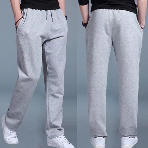 Men Sports Running Pants Training Elastic Waist Jogging Casual Pencial Trousers Sweatpants Female tracksuits pant