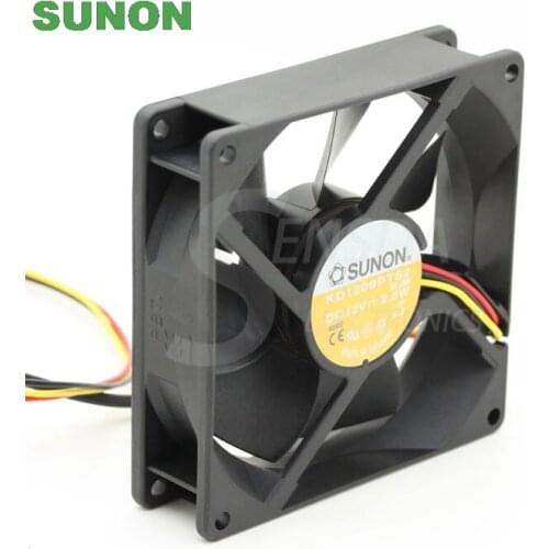 For Sunon KD1209PTS2 9225 9025 90mm 9cm DC 12V 2.5W server inverter axial cooling fan