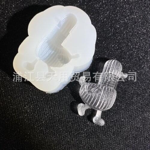 On-Board Perfume Air Vent Decorative Interior Ornament Decoration Cartoon Silicone Cake Mold 17-232