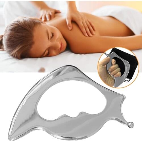 304 Stainless Steel Gua Sha Board Massage Scraper guasha Plates Slimming Guasha Body Care Massage Tool For Back Arm