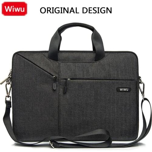 For Macbook Air 13 Pro 13 Computer Handbag Briefcase Bag Laptop Sleeve Bag 17.3 15.6 15.4 14.1 13.3 inch Waterproof Notebook Bag