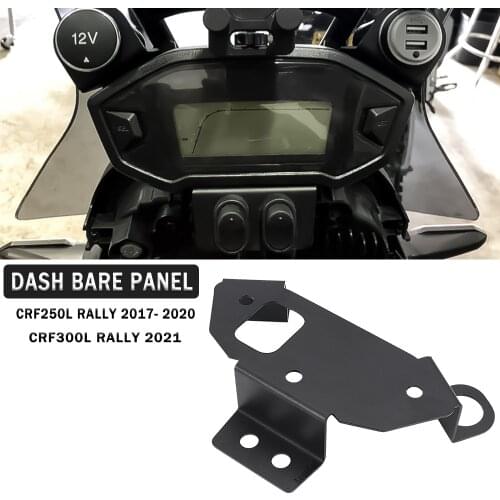 For HONDA CRF250L CRF300L Rally 2017 - Dash Bare Panel Instrument USB Charger Cigarette Lighter Switch Extension Expand Bracket