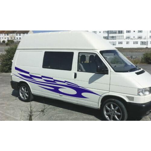 2m CARAVAN MOTORHOME CAMPER VAN VINYL GRAPHICS STICKERS DECALS for VITO TRANSIT