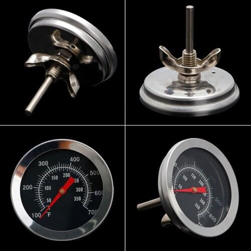 W3JA New BBQ Grill Thermometer Temp Gauge Outdoor Barbecue Camping Food Cook Tool