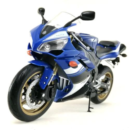 Welly 1:10 YAMAHA YZF R1 Blue Motorcycle Bike Model Toy New In Box
