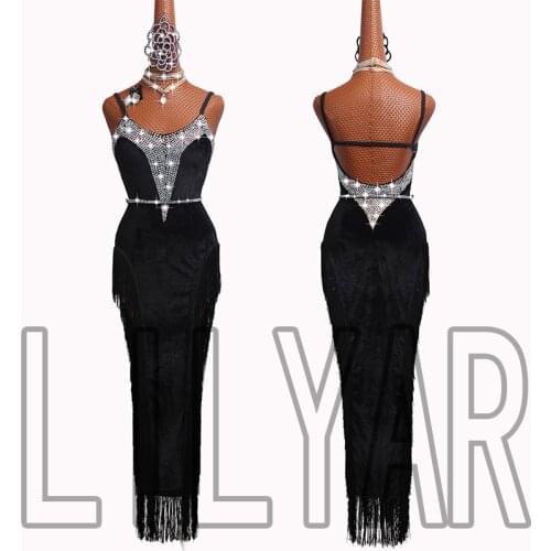 New Latin Dance Dress Competition Dress Costumes Skirt Performing Dress Adult Customize Children Red Matador Skirt Split Skirtes