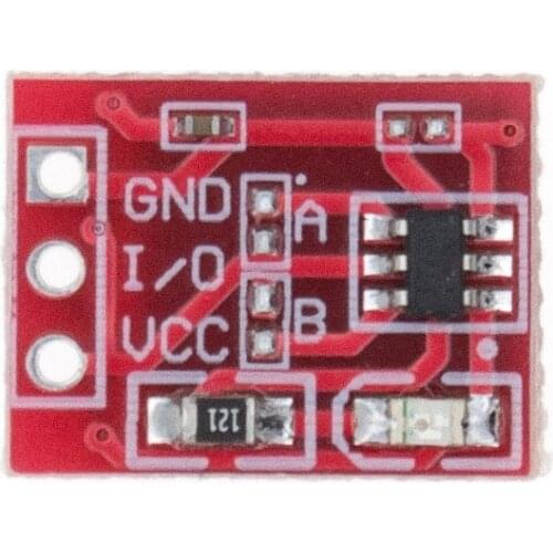 100Pcs TTP223 Touch Key Switch Module Touching Button Self-Locking/No-Locking Capacitive Switches Single Channel Reconstruction