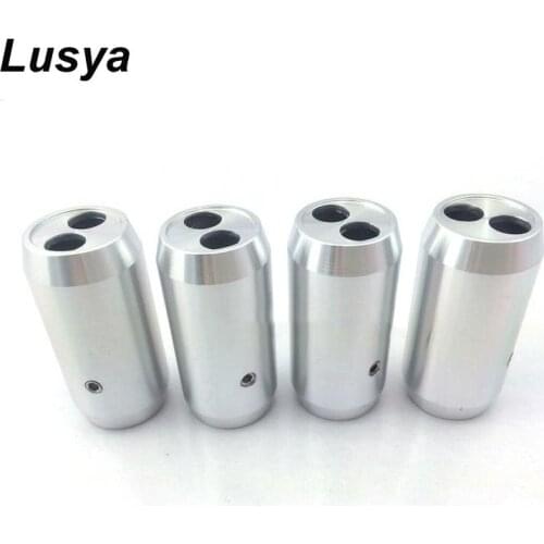 2PCS Carbon Fiber 16mm Divided Into 2*6mm Speaker Banana Plug Cable Wire Splitter Y Pant Boot Speaker Line Splitter Sleeve G1027