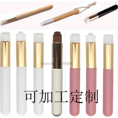 200pcs Peel Off Blackhead Nose Cleaning Skin Care Remover Tool Washing Makeup Brush Eyelash Wash Brush