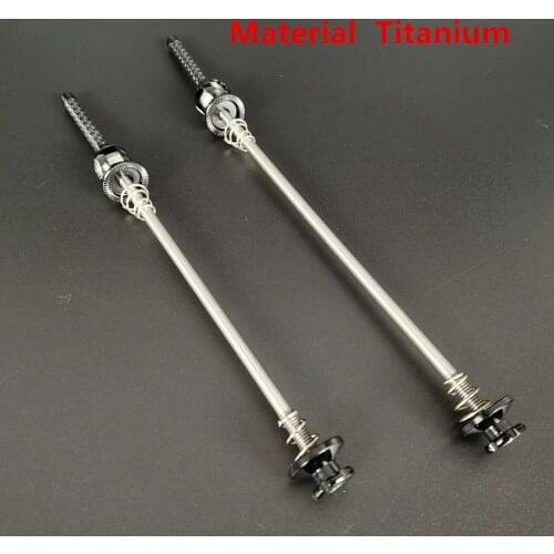 50g Titanium Bicycle Quick Release Front 100mm Rear 135mm Weight Super Light Road Mountain Bike MTB Hub QR OLD Cycling Parts