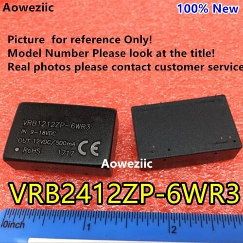 Aoweziic VRB2412ZP-6WR3 VRB2412ZP-6W VRB2412 New Original DIP Input: 18-36V Output: 12V 0.5A DC-DC 1.5KV Voltage Isolate