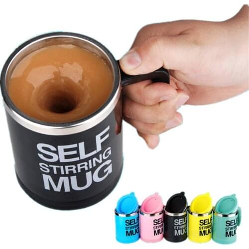 Automatic Mug One-Button Electric Stirring Cup Coffee Milk Stirring Cup Lazy Person Special Stainless Steel Juice Mixing Cup
