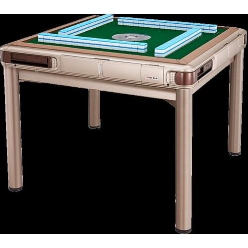Automatic folding games table dual-purpose electric mahjong four person games table