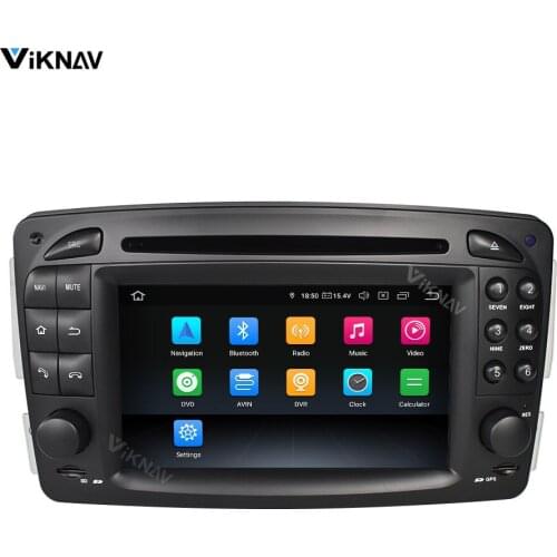 2 din android car radio for Vaneo Viano Vito for benz C W203 CLK C209 W209 G W463 1998-2011 car audio multimedia player GPS