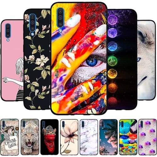 Funda for Samsung A50 Case Soft Silicone Cover For Samsung Galaxy A50 A 50 2019 A505 A505F SM-A505F Cute Phone Cases Couqe