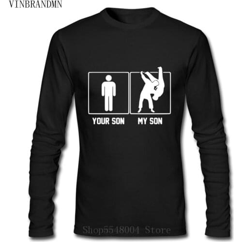 Funny Printed My Son Your Son Tee Fitness Uniform JUDO T shirt Men BJJ Jiu Jitsu Tshirt JUDO Kimono JUDO T-Shirt Camisetas Homme