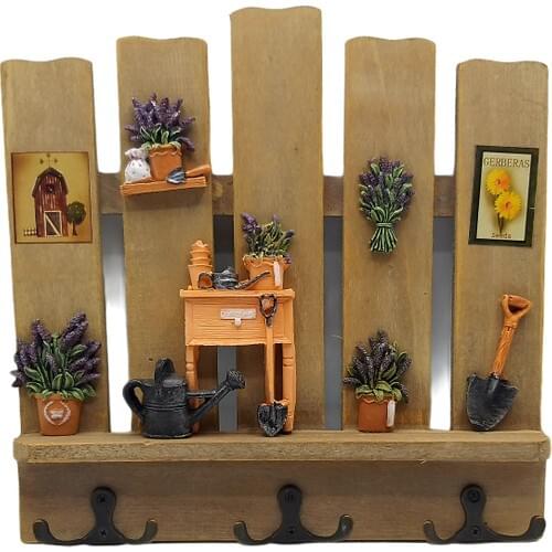 Robe hook Wooden Wall Hanger For Key Askılığı-1